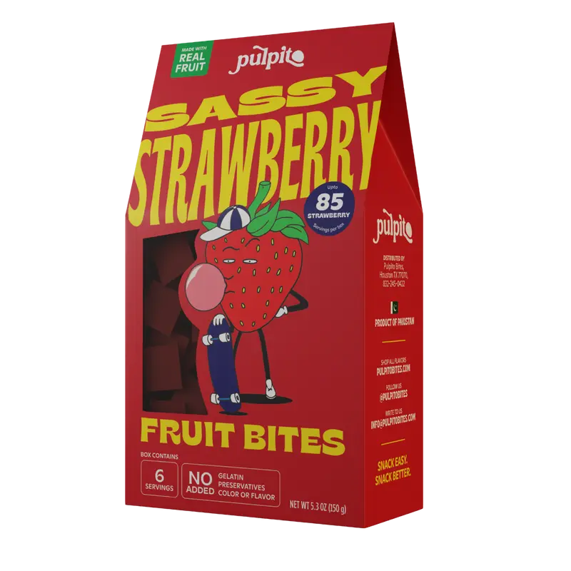 Sassy Strawberry Fruit Bites