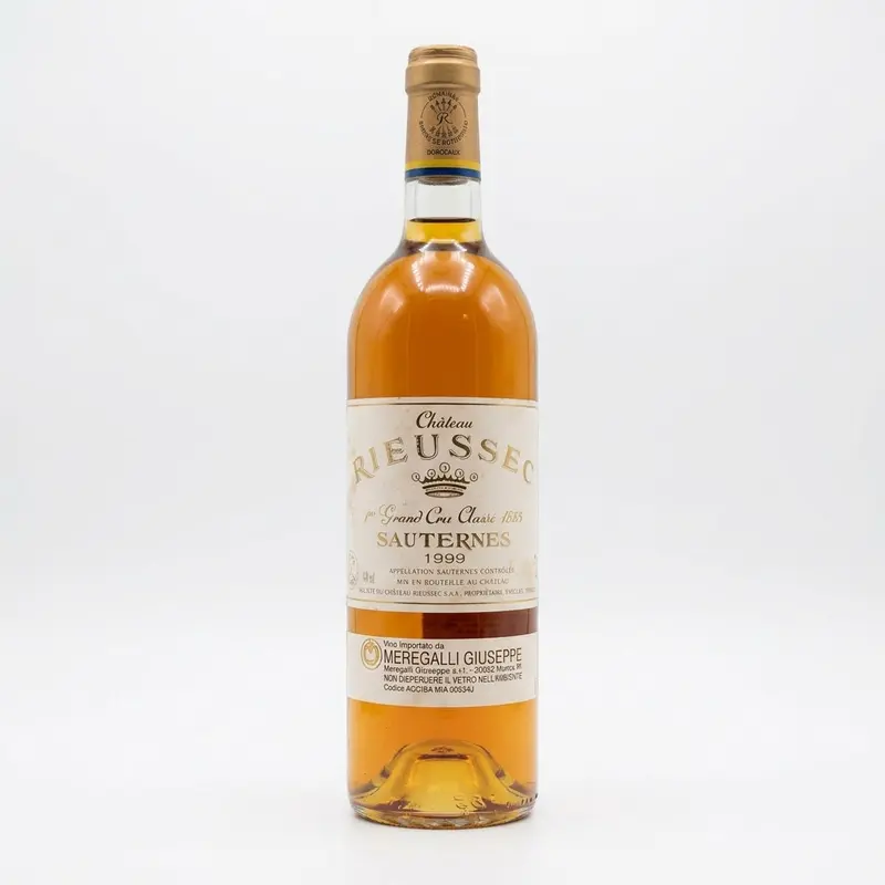Sauternes 1er Grand Cru Classé 1855 Château Rieussec 1999