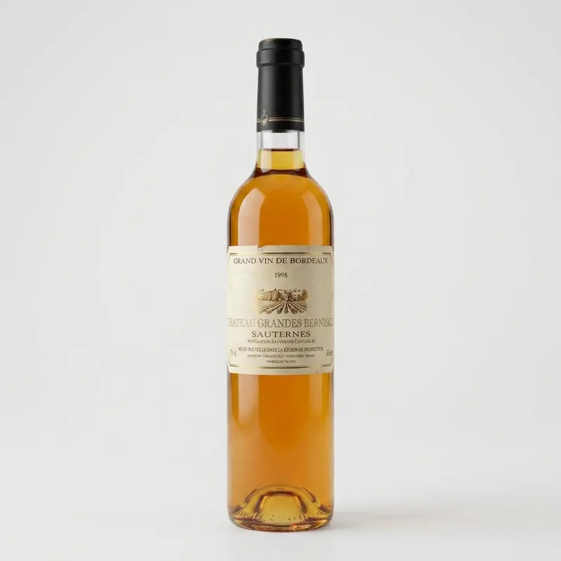 Sauternes Château Grandes Bernisses 1998