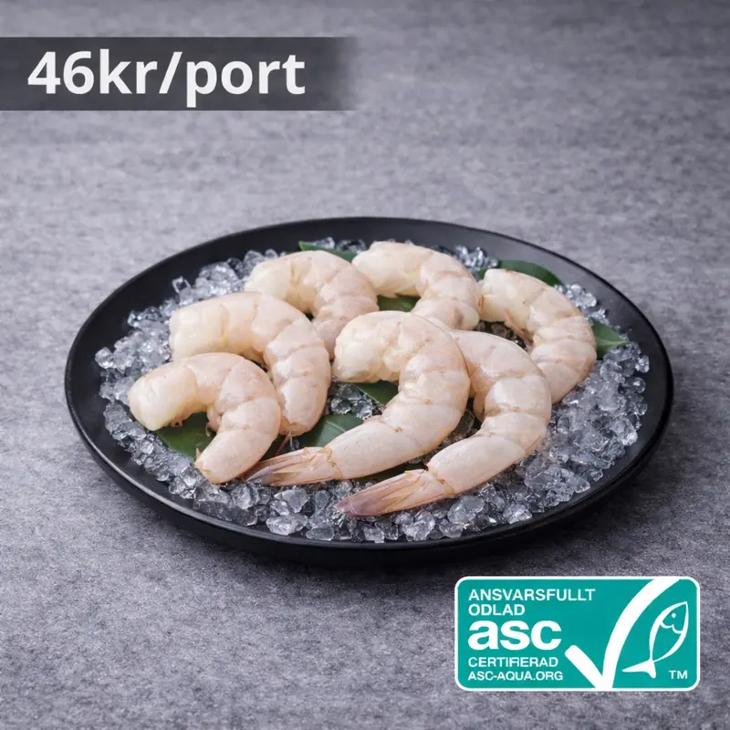Scampi - Råa utan skal