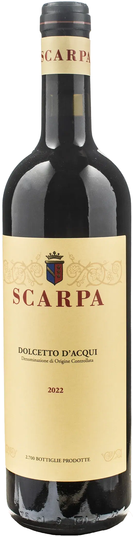 Scarpa Dolcetto d'Acqui 2022
