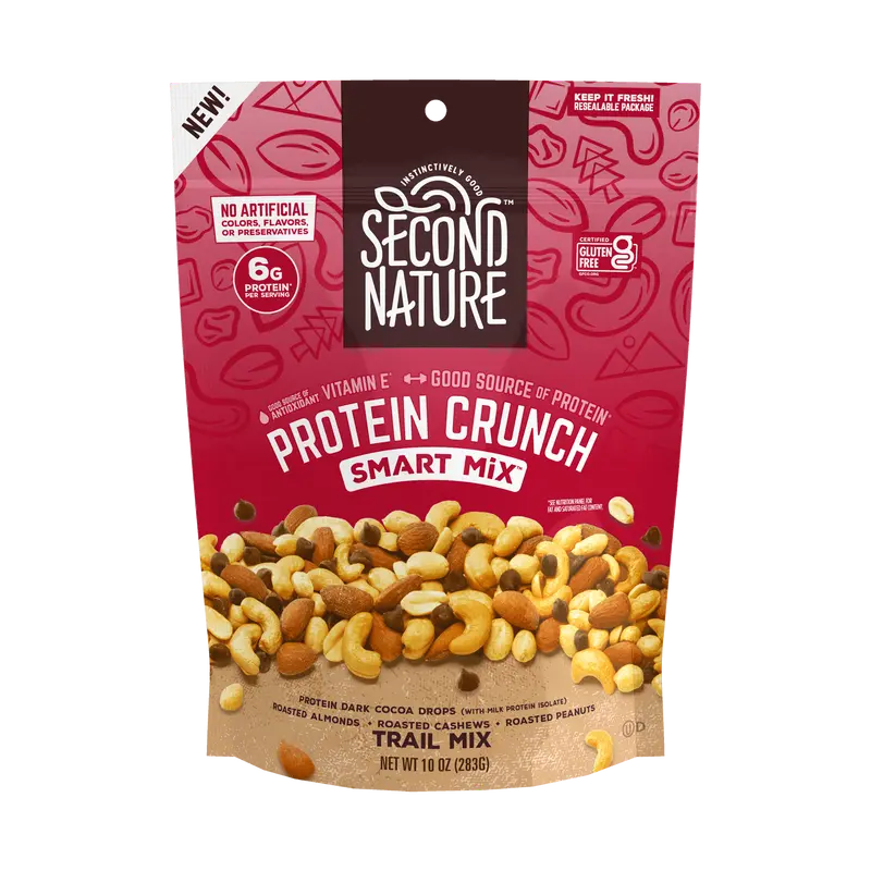Second Nature Snacks - Protein Crunch Smart Mix - 10oz