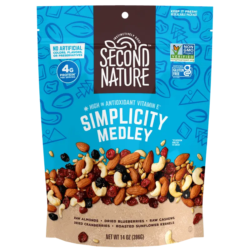 Second Nature Snacks - Simplicity Medley - 14 oz.