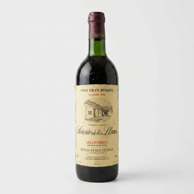 Señorío de los Llanos Valdepeñas Gran Reserva 1978