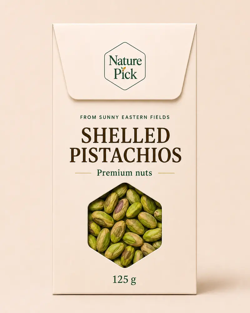 Skalade pistagenötter 125 g