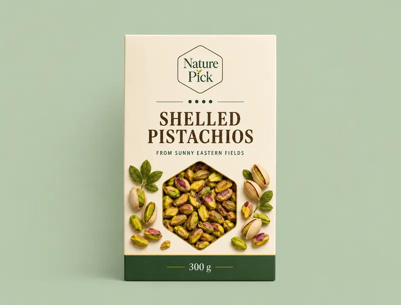 Skalade pistagenötter 300 g