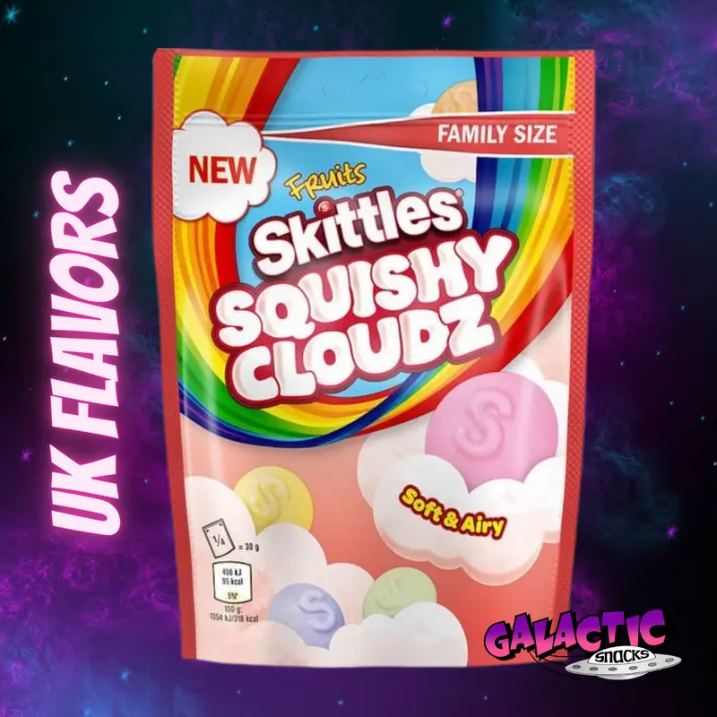 Skittles Squishy Cloudz - 94g (United Kingdom)