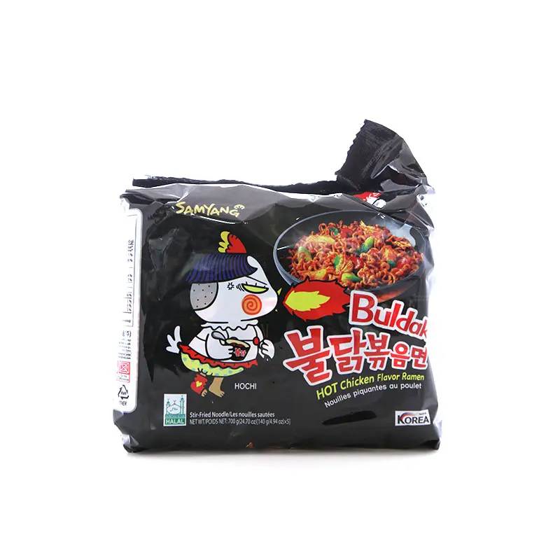 Sn Samyang  Hot Chicken Ramen Original  5x 140g 韩国三洋火鸡面 5袋装