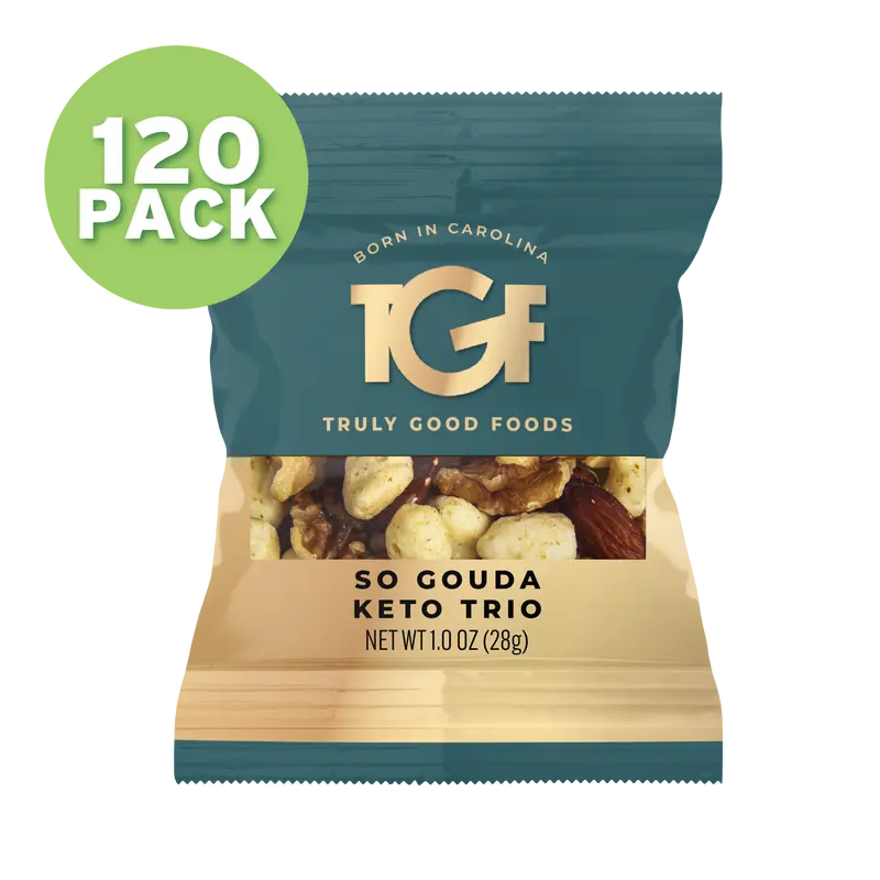 So Gouda Keto Trio – 120 pack, 1oz mini snack bags