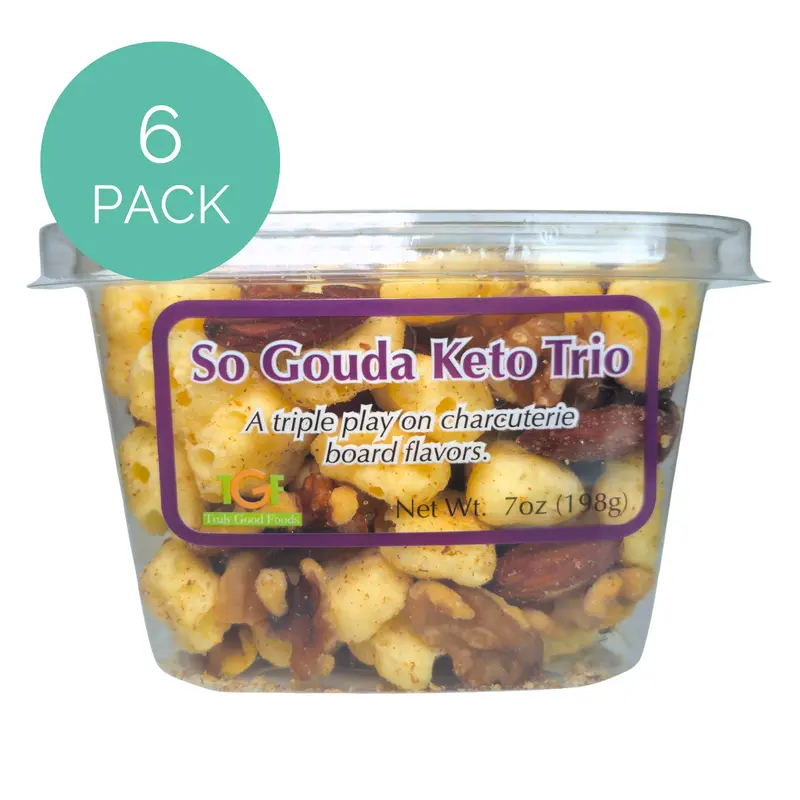 So Gouda Keto Trio snack mix – 6 pack, 7oz cubes