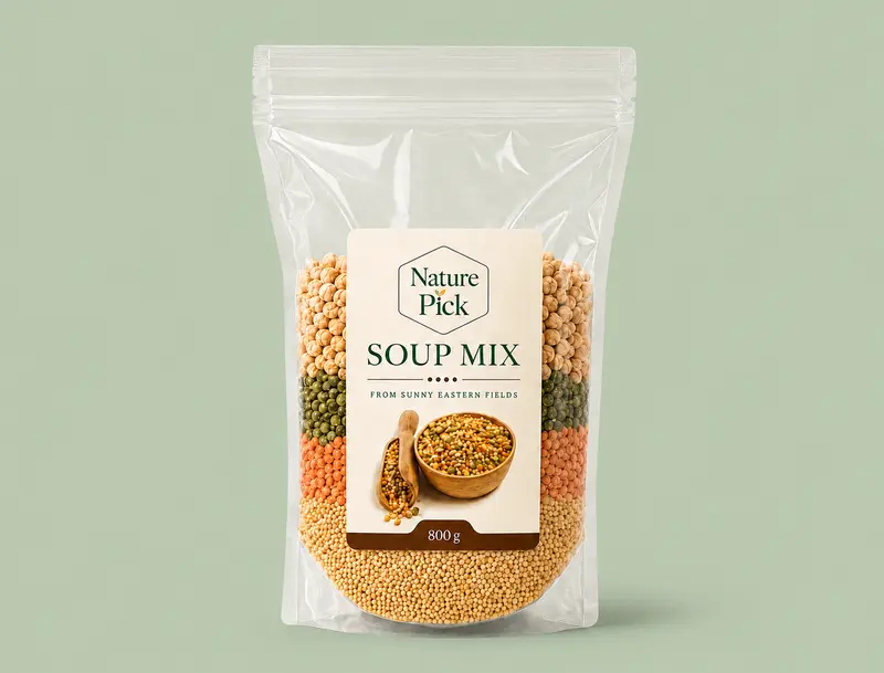 Soppmix – linser, bönor, ärtor och hirs