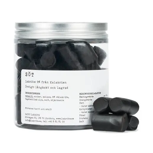 Söt, 150G, Haupt Lakrits