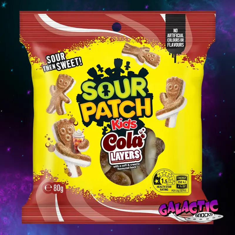 Sour Patch Kids Cola Layers - 80g (Australia)