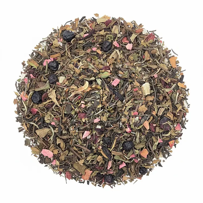 Sparkling Rhubarb – fruktigt vitt te med rabarber & hallon