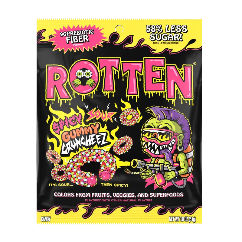 Spicy Sour Cruncheez Gummies