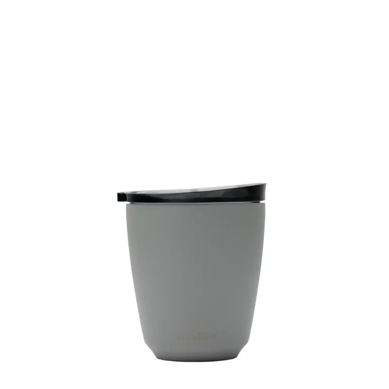 Stålmugg och lock 225 g skiffer