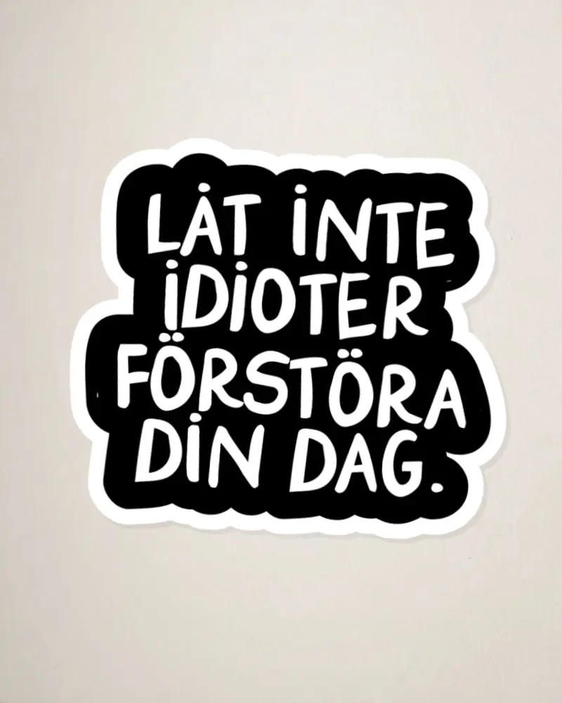 Sticker | Idioter