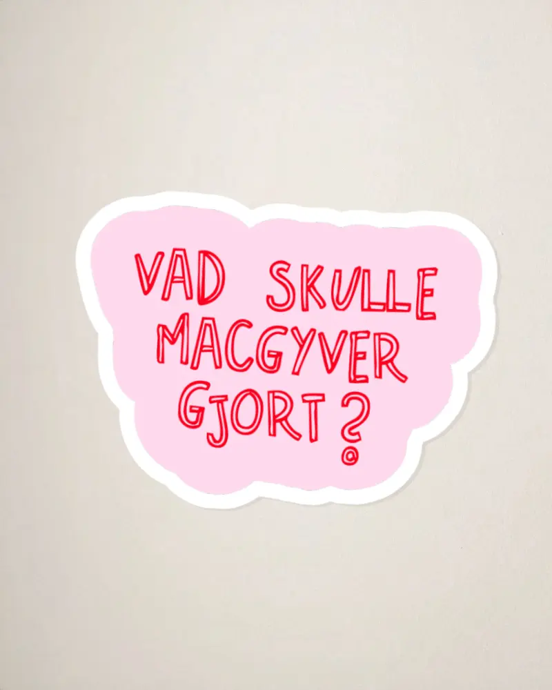 Sticker | Macgyver