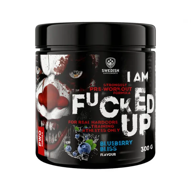 Swedish Supplements Fucked Up Joker - Blueberry Bliss 300g