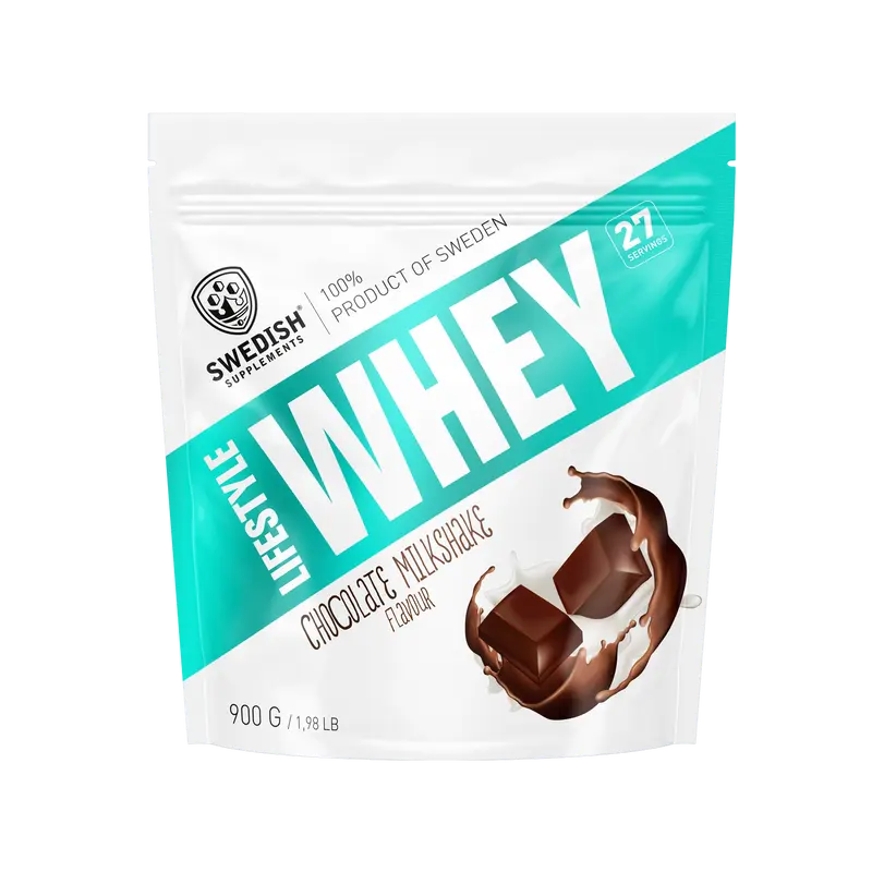 Swedish Supplements Lifestyle Whey Chocolate Milkshake 900g