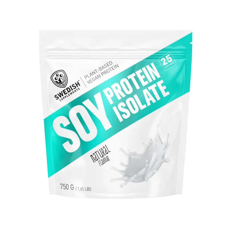 Swedish Supplements Soy Protein Isolate Natural 750 g