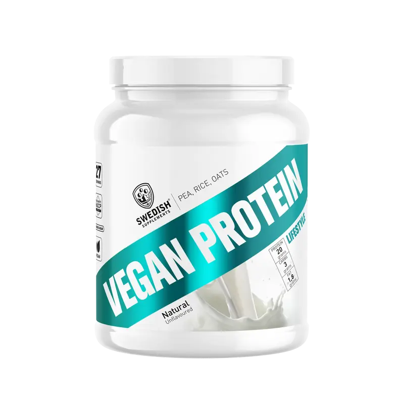 Swedish Supplements Vegan Protein Deluxe Natural 750 g