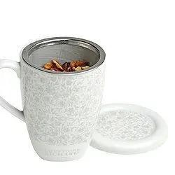 Temugg med lock & filter, 300ml, 1st