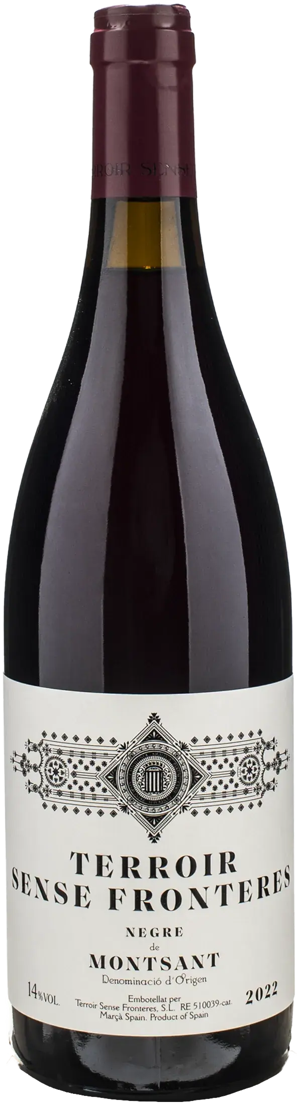 Terroir Al Limit Terroir Sense Fronteres Montsant Negre 2022