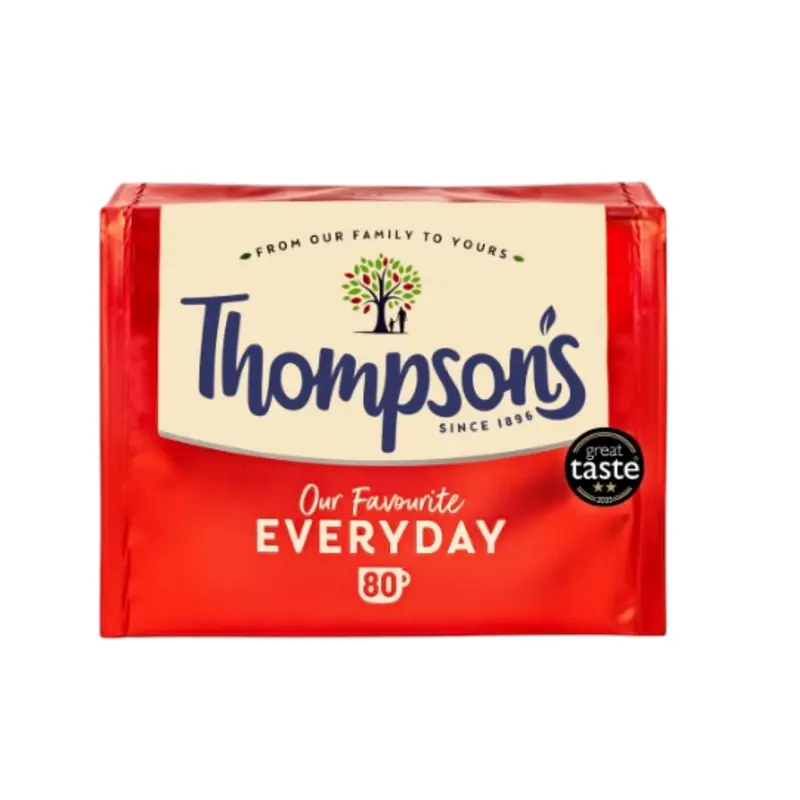 Thompson’s Special Everyday Blend - Brittiskt Te i 80 tepåsar