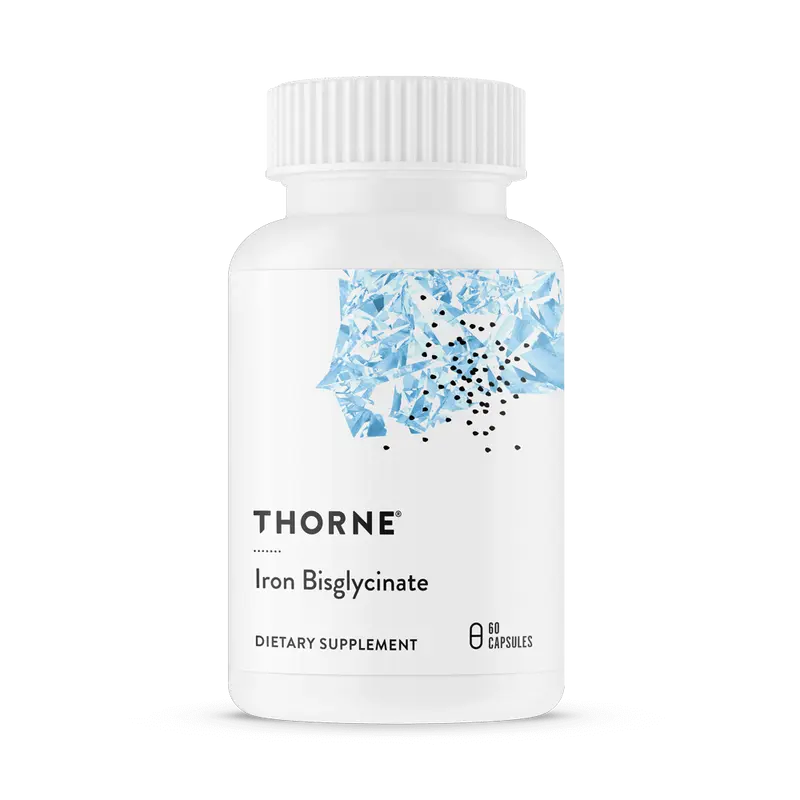Thorne Iron bisglycinate 60 kapslar