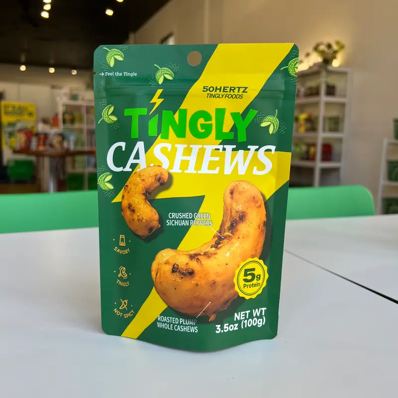Tingly Sichuan Pepper Cashews