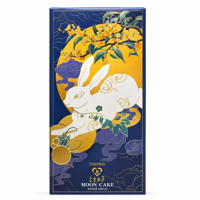Tokimeki Mooncake Fortune Four Gift Box 200g