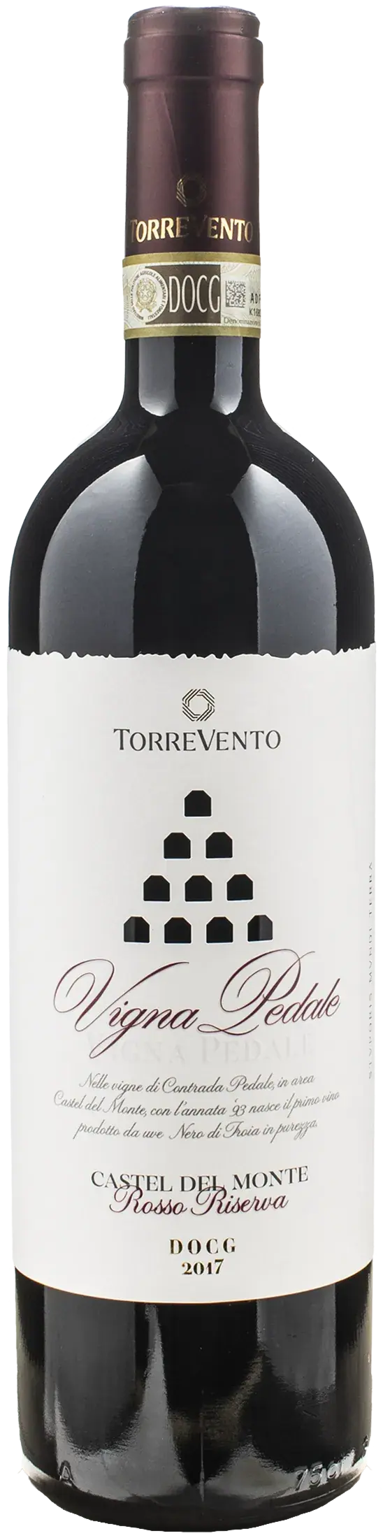 Torrevento Castel del Monte Vigna Pedale Rosso Riserva 2017