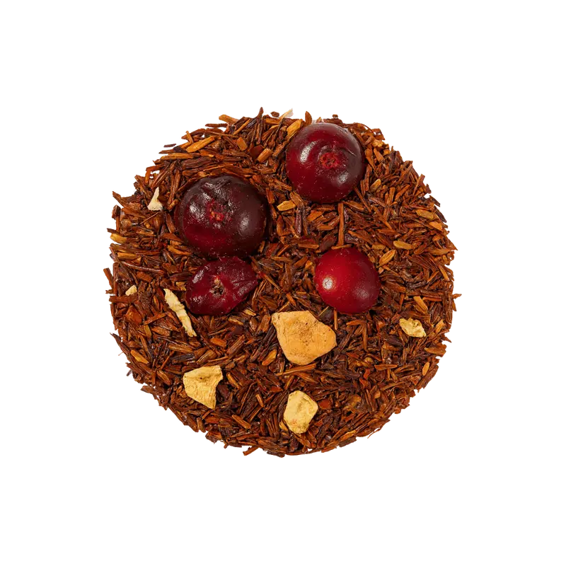 Tranbärsrooibos – fruktigt och koffeinfritt te (Cranberry Zest)