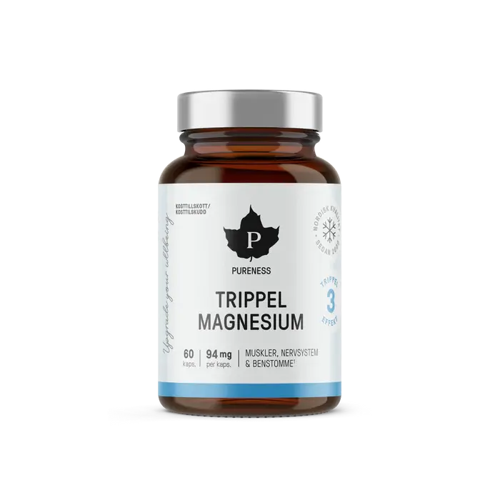Trippel Magnesium, 60 kapslar