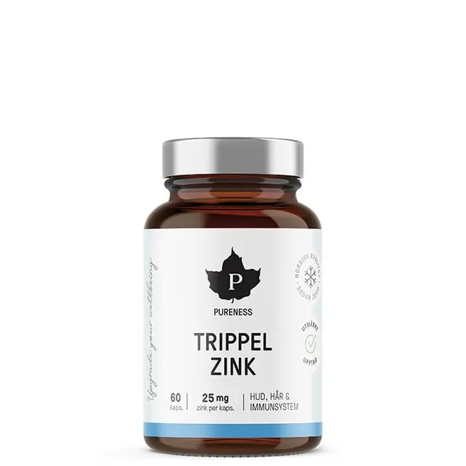 Trippel Zink 60 kapslar
