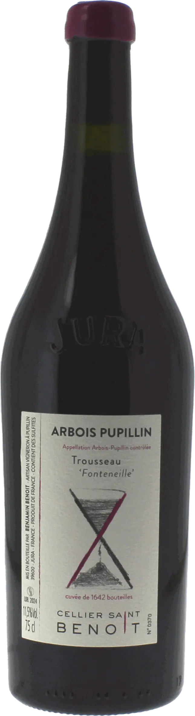 Trousseau Fonteneille Cellier Saint Benoit Jura, 2023