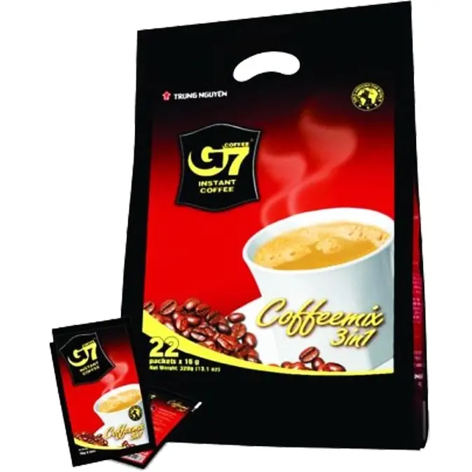 Trung Nguyen G7 Vietnamesiskt Instantkaffe 3-i-1 352g