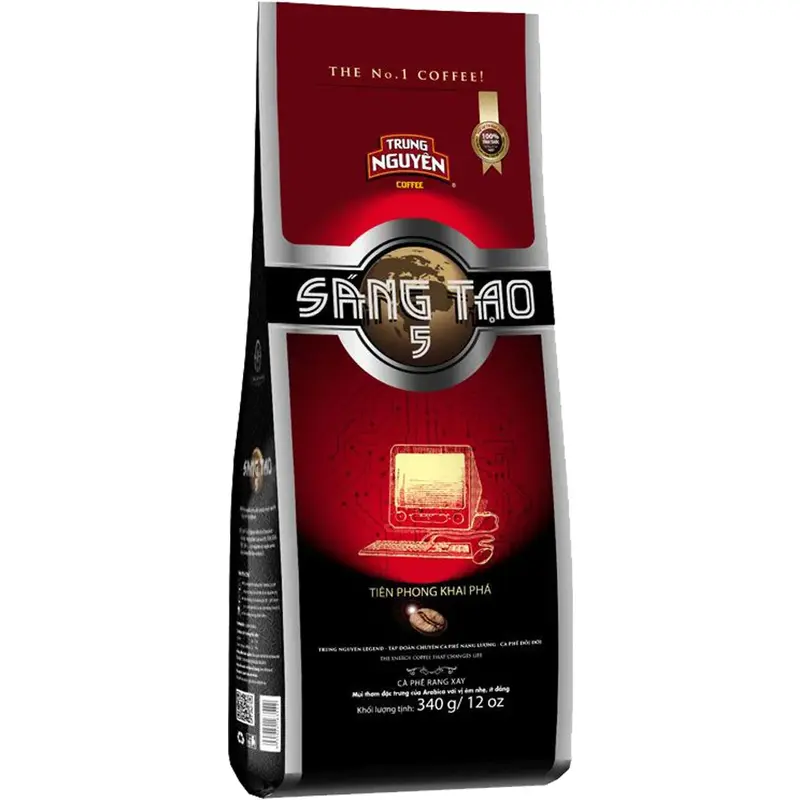 Trung Nguyen Vietnamesiskt Creative 5 Malet Kaffe 340g