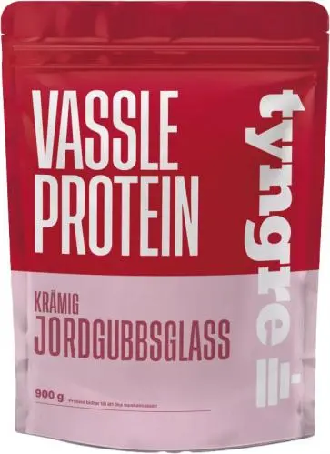Tyngre Vassle Krämig Jordgubbsglass, 900g