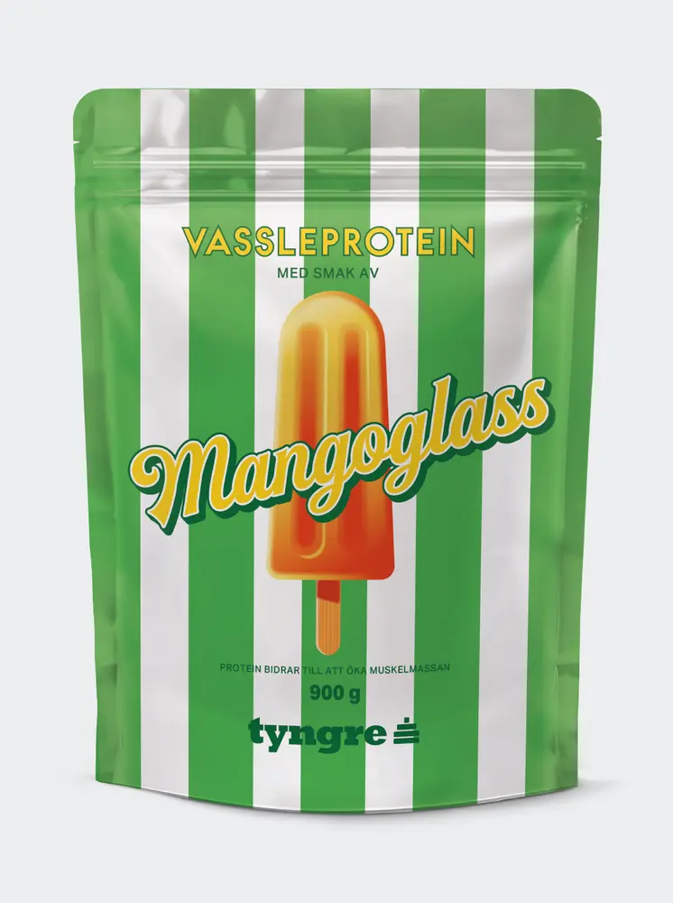 Tyngre Vassle Mangoglass 900g