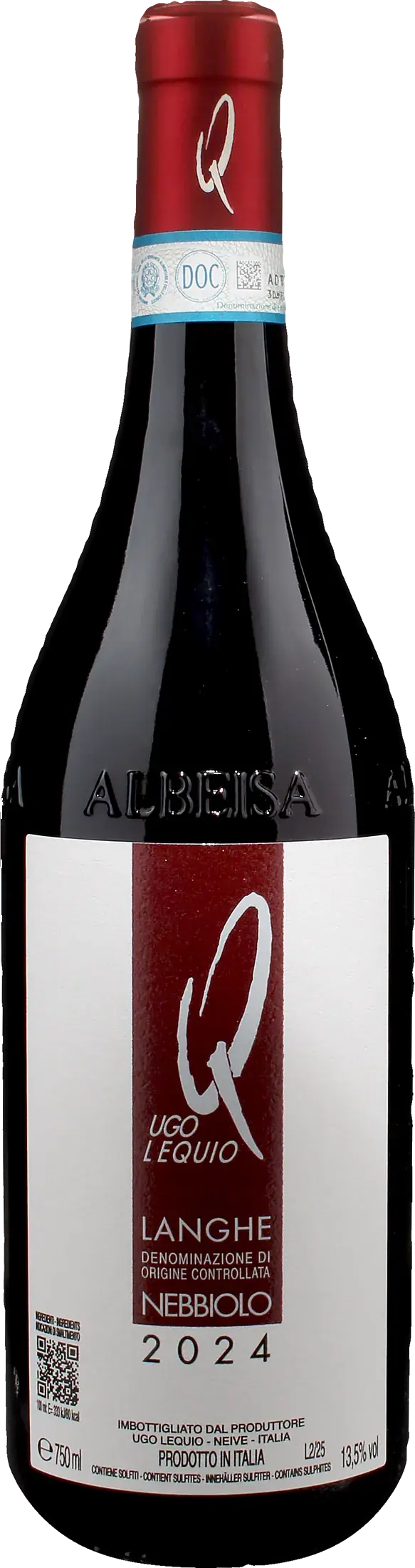 Ugo Lequio Langhe Nebbiolo 2024