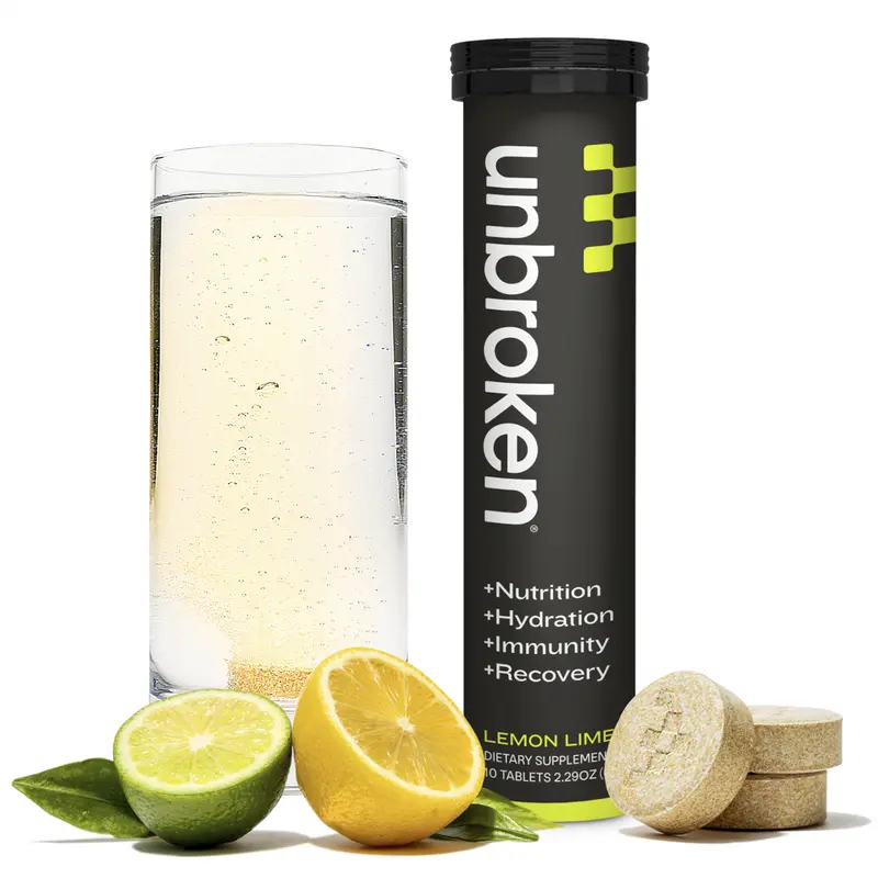 Unbroken Lemon Lime 1 Tub 10 portioner