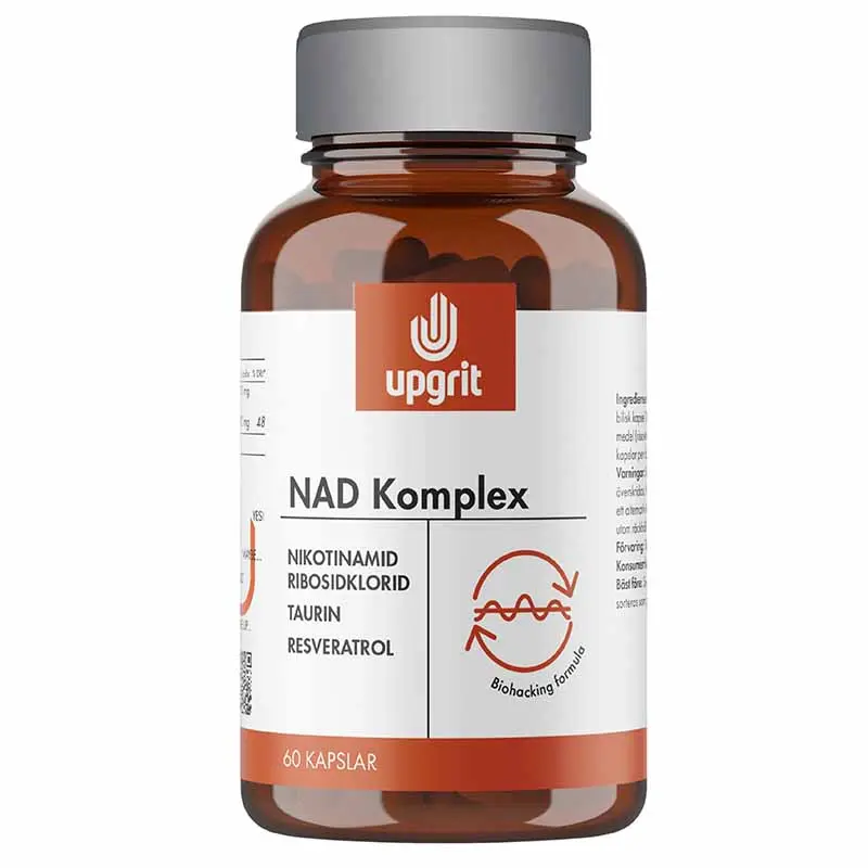 Upgrit NAD Komplex 60 kapslar
