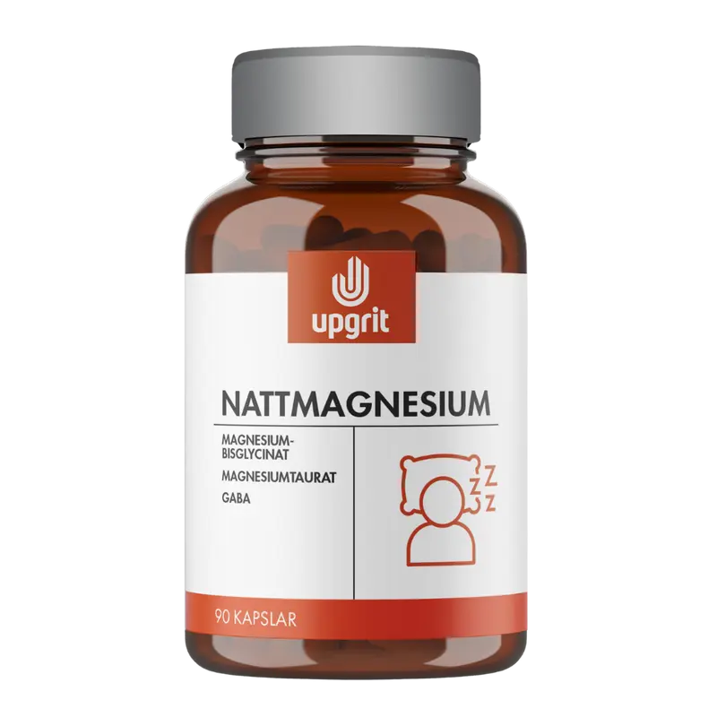 Upgrit Nattmagnesium 90 kapslar