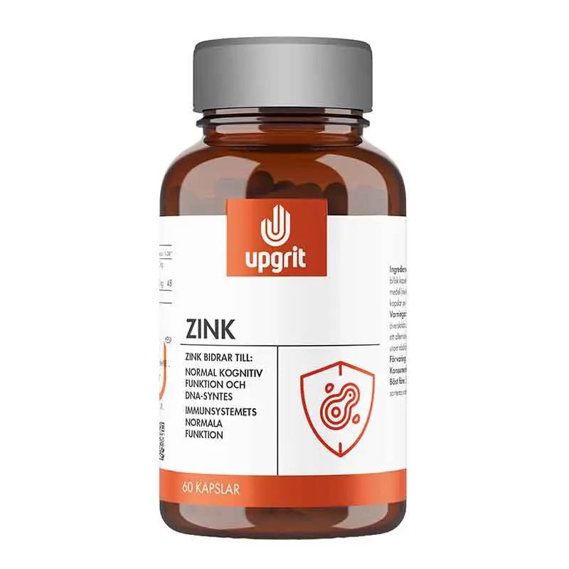 Upgrit Zink 60 kapslar