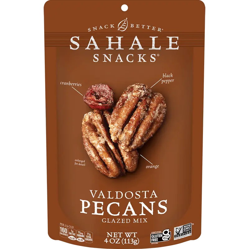 Valdosta Pecans Glazed Mix Nut Blend - 4 oz. Pouch