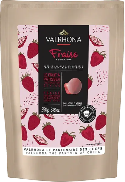 Valrhona Inspiration Jordgubb 250 g