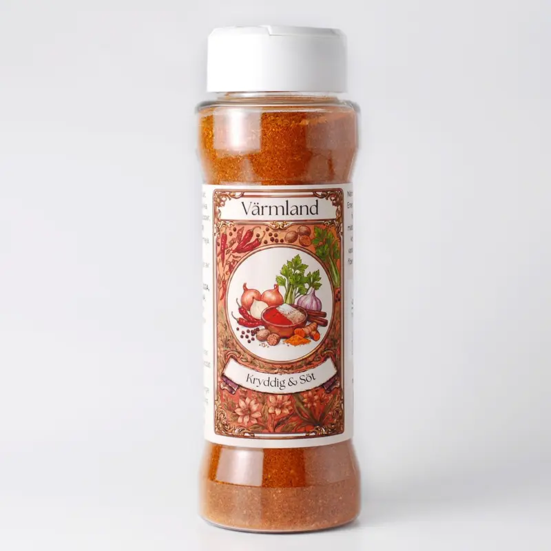 Värmland - Grillkrydda - Söt BBQ & Rub - 130 g