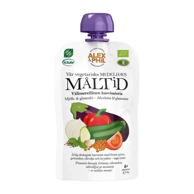 Vegetarisk medelhavsmåltid (6-pack)